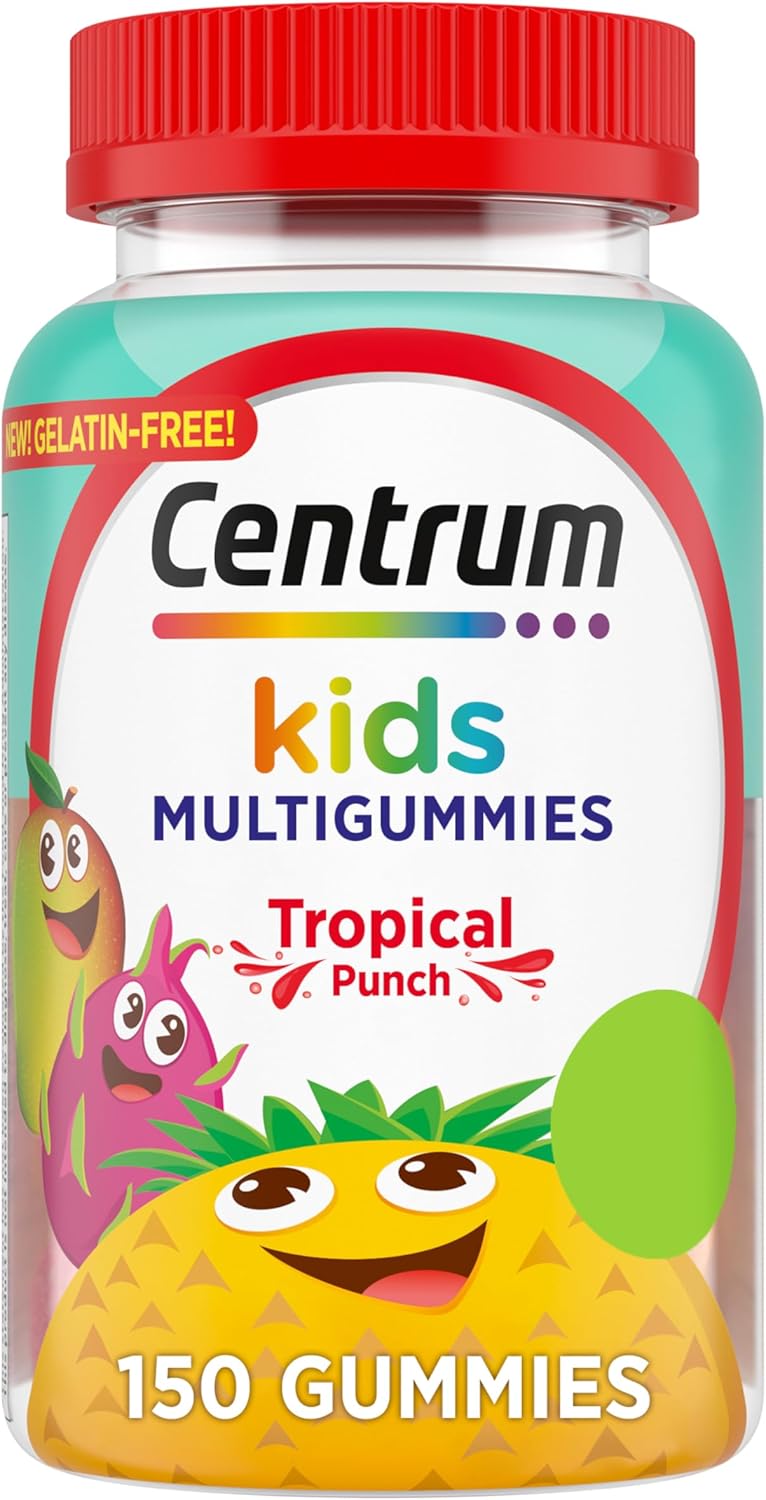 Centrum Kids Multivitamin Gummies Tropical Punch