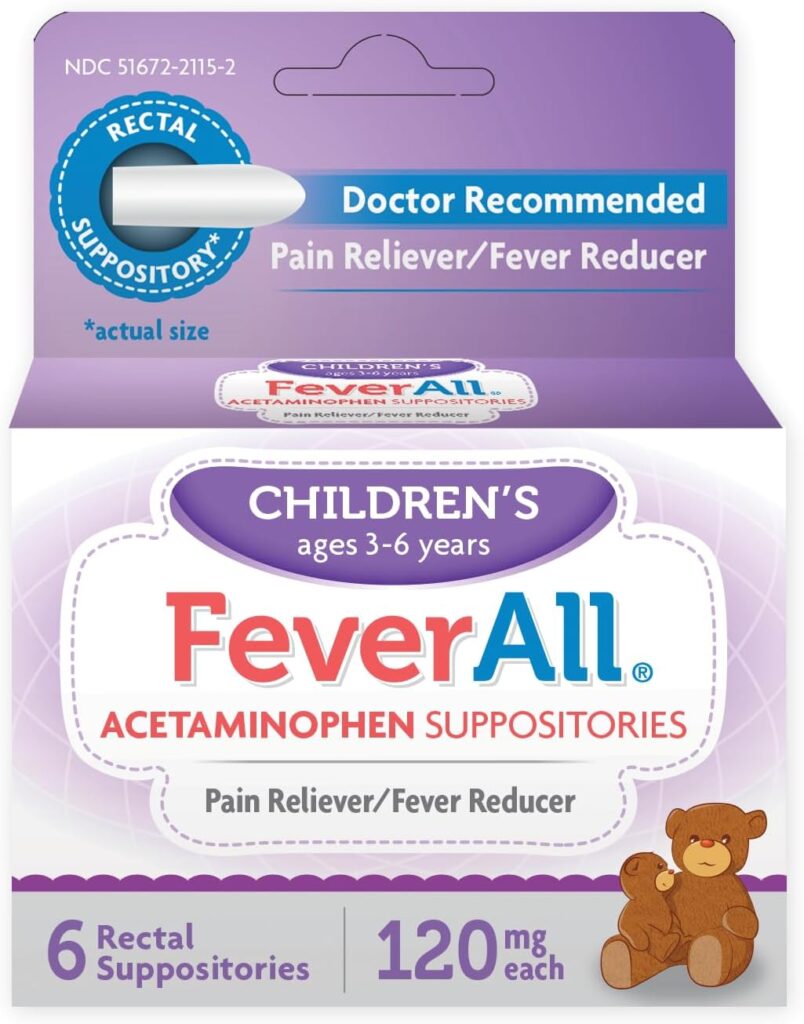FeverAll for suppositories