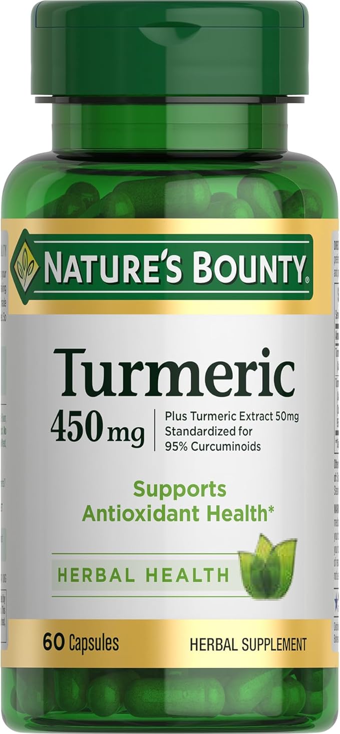 Nature's Bounty Turmeric for skin inflammation for Nail Fungus Treatment