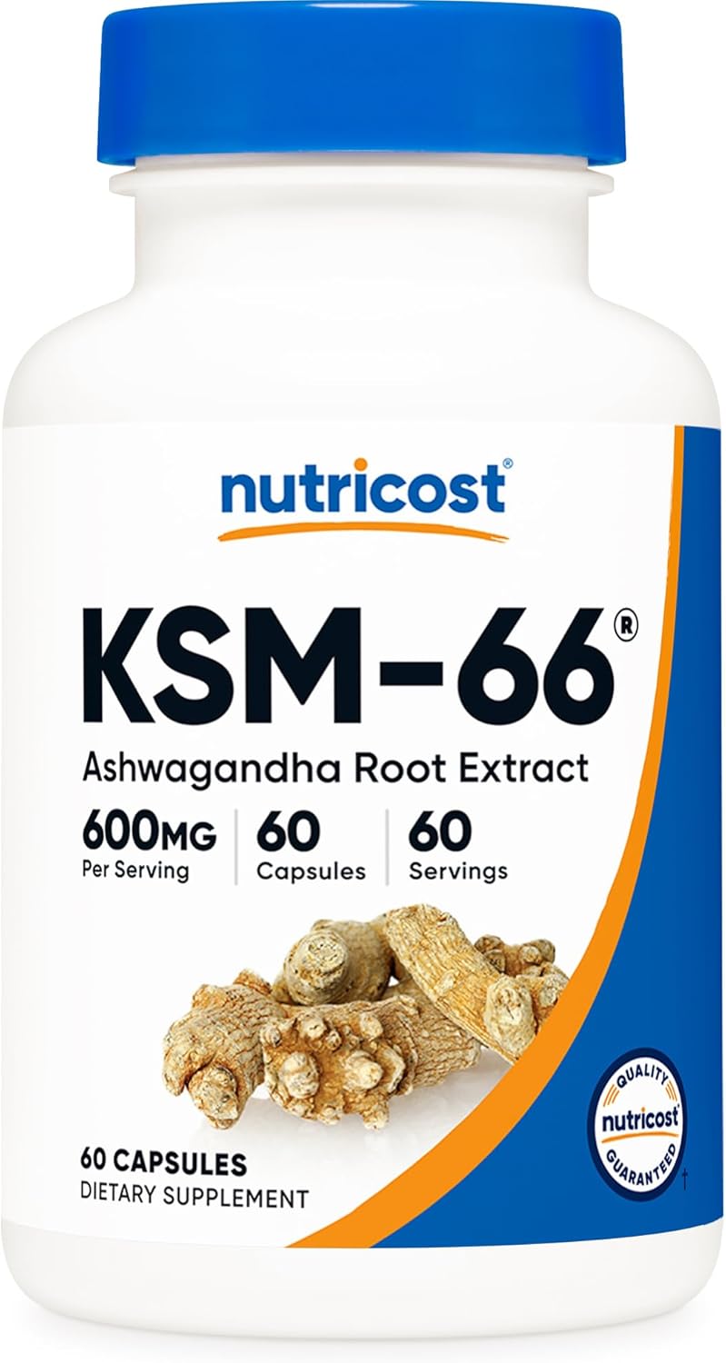 Nutricost KSM-66 Ashwagandha for Body Odor and Hyperhidrosis