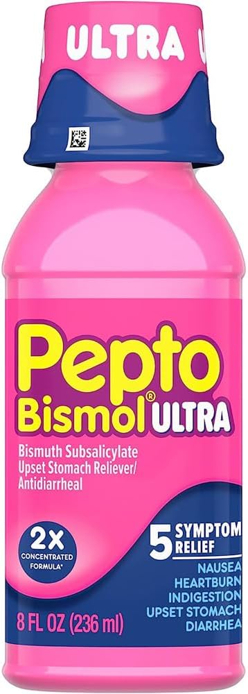 Pepto-Bismol Dosage Chart Ultra Liquid 525 mg strength for maximum digestive support dosage guide
