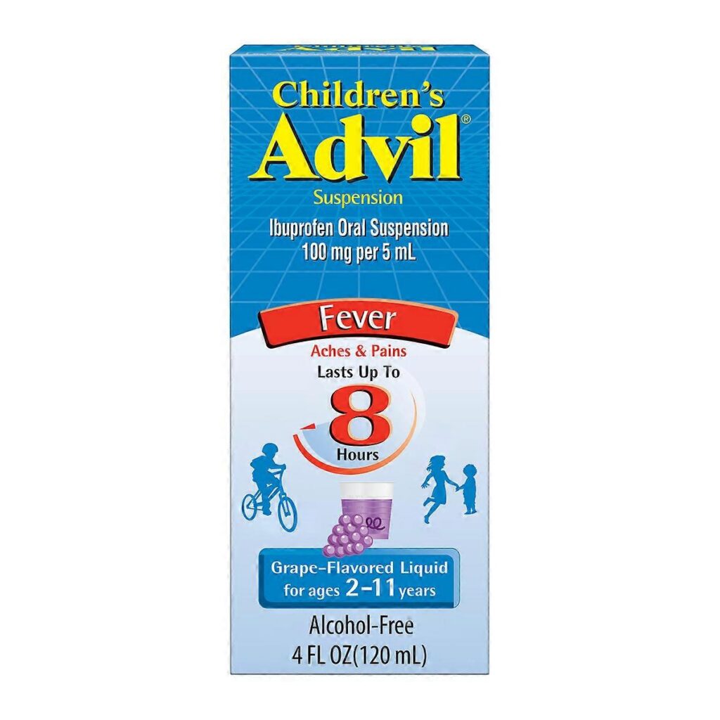 Children’s Advil Liquid Ibuprofen Pain Reliever