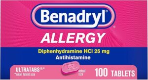 Benadryl dosage chart for adults and children tablets and liquid