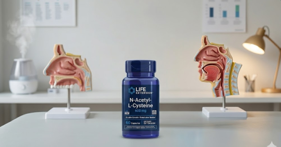 Life Extension NAC 600mg capsules to support liver detox and glutathione production.
