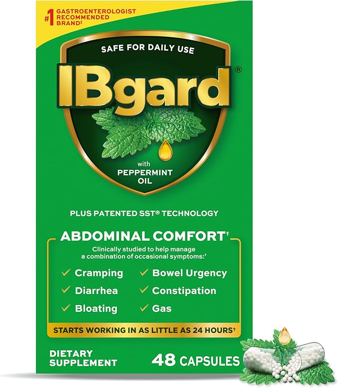  IBgard (ultra-purified peppermint oil)