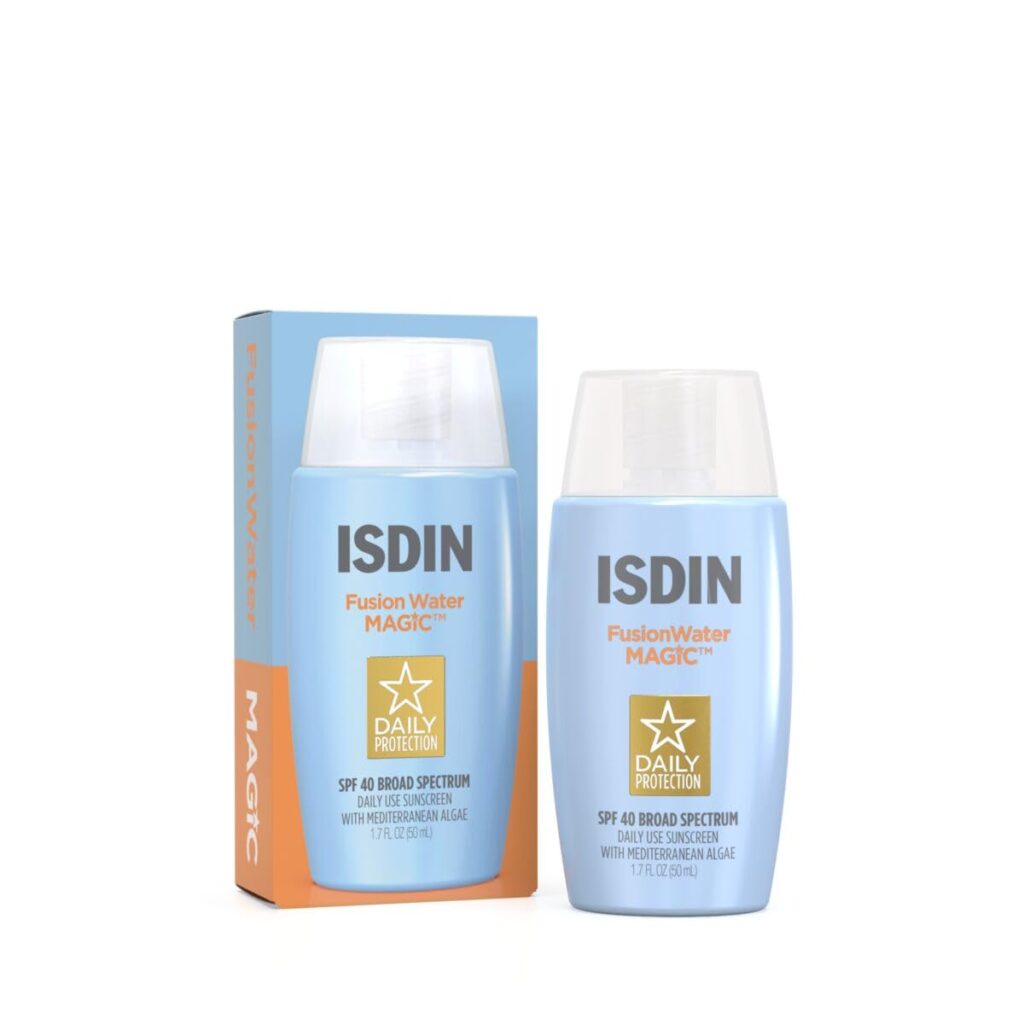 ISDIN Fusion Water SPF 40 broad spectrum daily protection