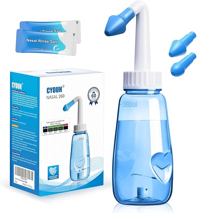 Simply Saline Nasal Spray to prevent post-nasal drip cough in Delsym patients