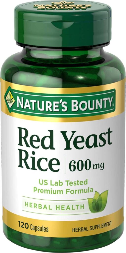 Nature's Bounty Red Yeast Rice for those seeking alternatives to avoid statin muscle pain