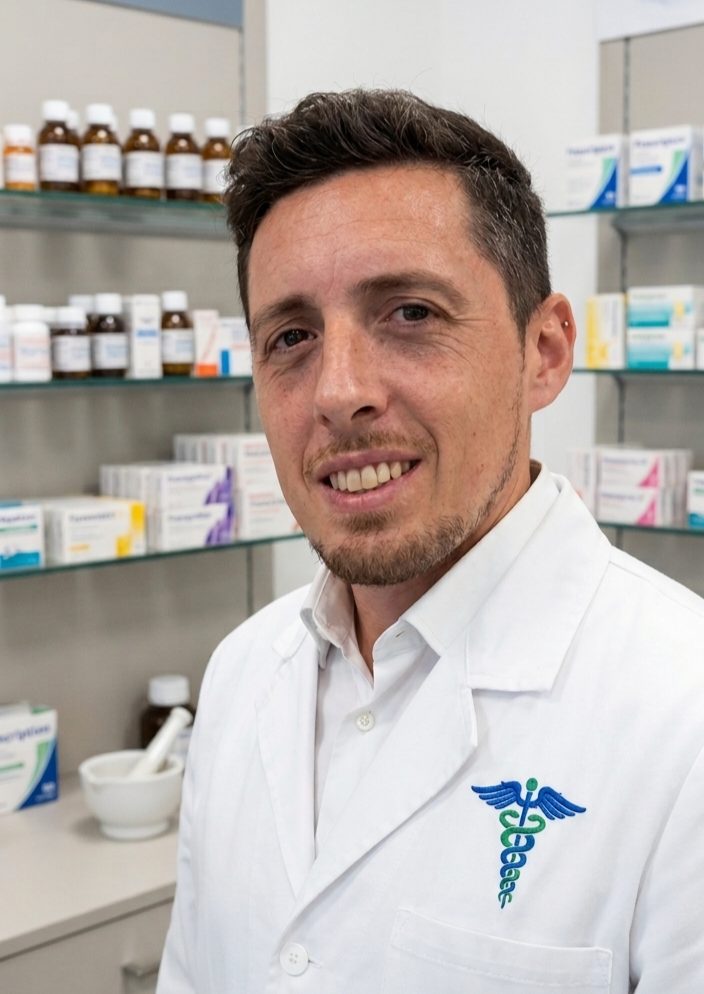 Dr. Marco Licensed Pharmacist Portrait