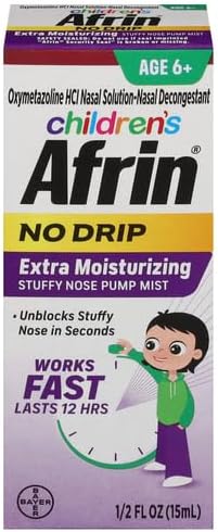 Afrin Dosage Guide: Children's Extra Moisturizing Nasal Spray