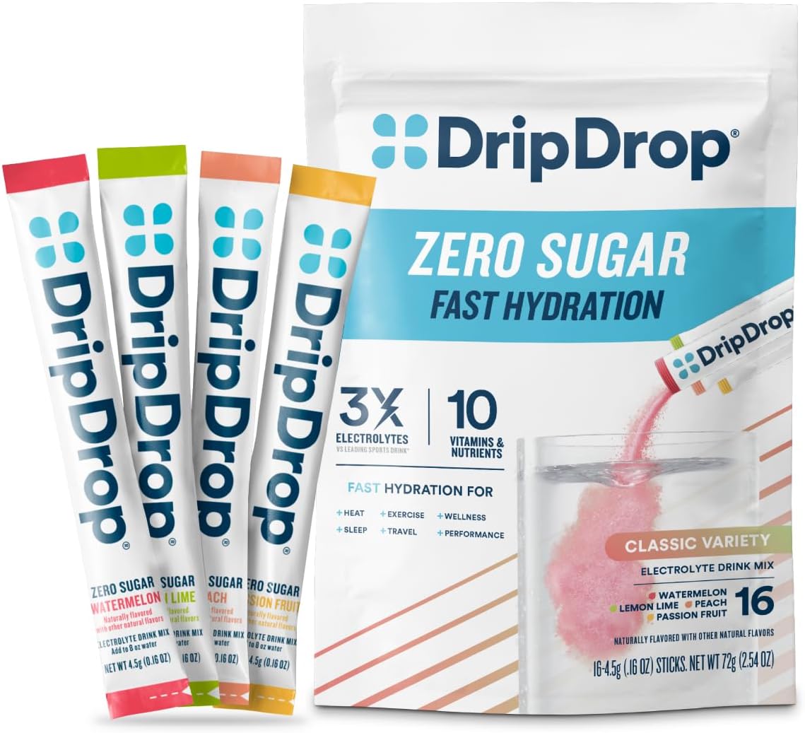 DripDrop Sugar Free - Advanced Electrolytes and Blood Pressure regulation