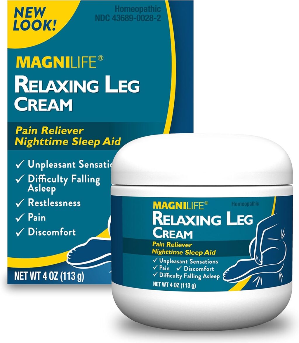 MagniLife Relaxing Leg Cream for leg pain and circulation