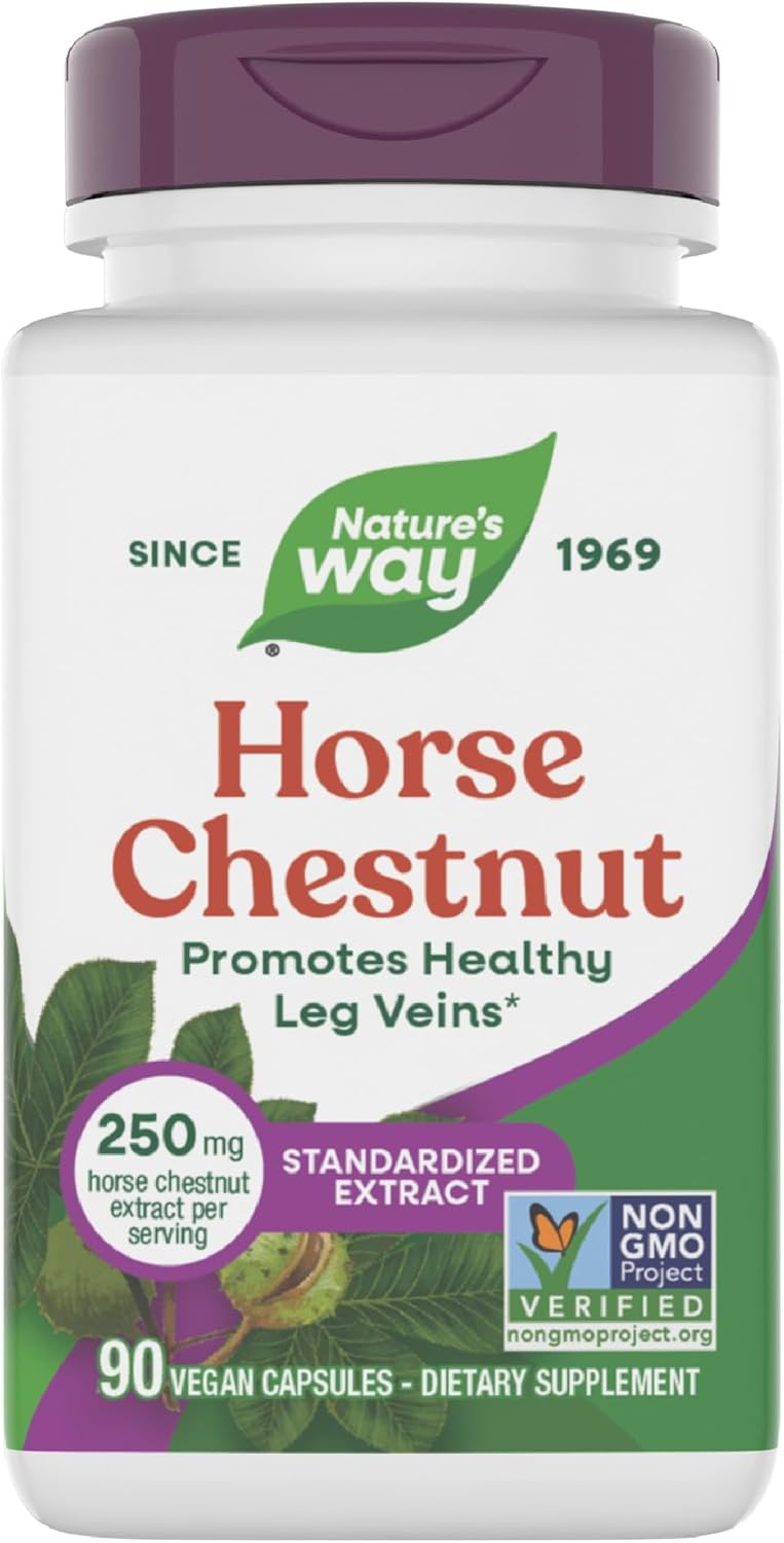 Nature's Way Horse Chestnut Extract for leg pain and circulation
