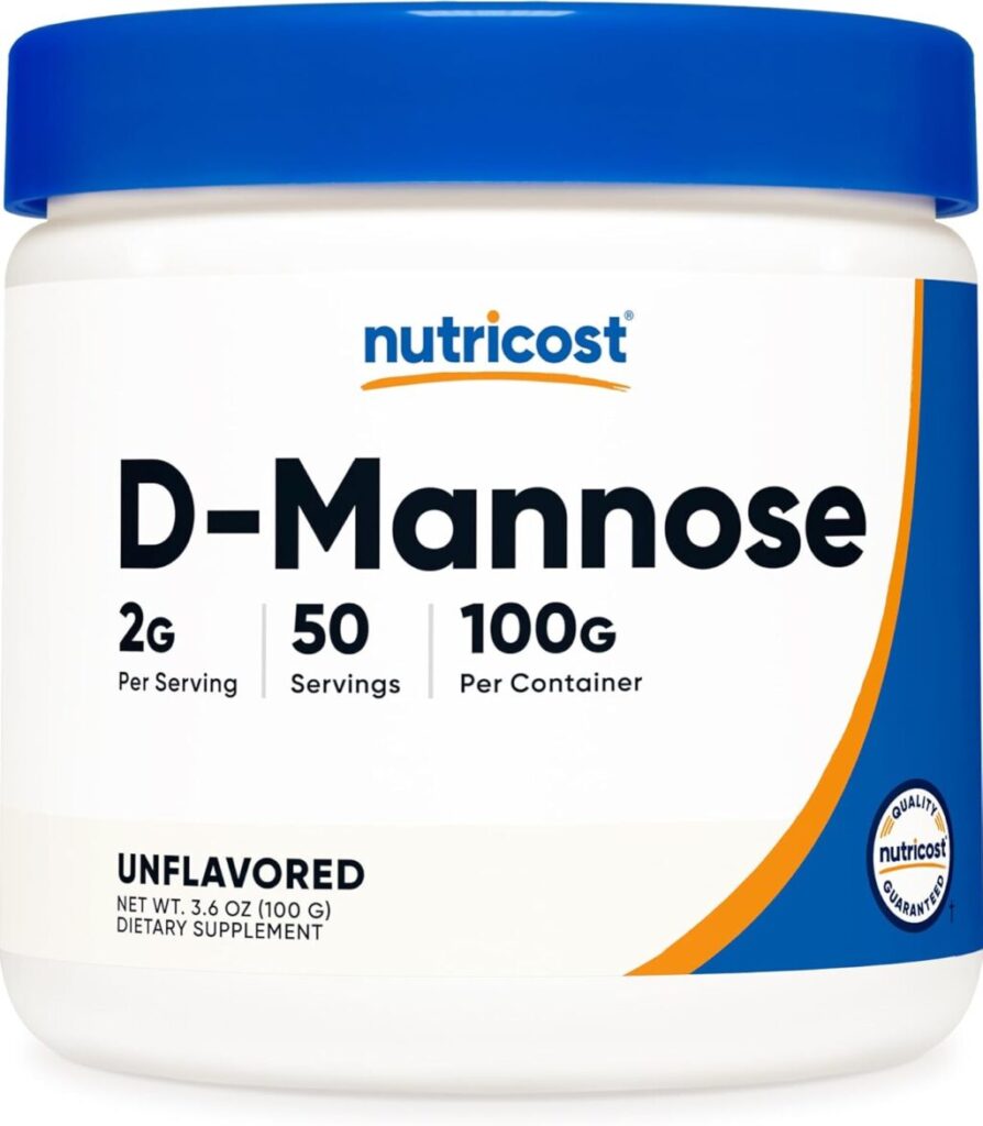 nutricost-d-mannose-pure-powder-supplement-facts