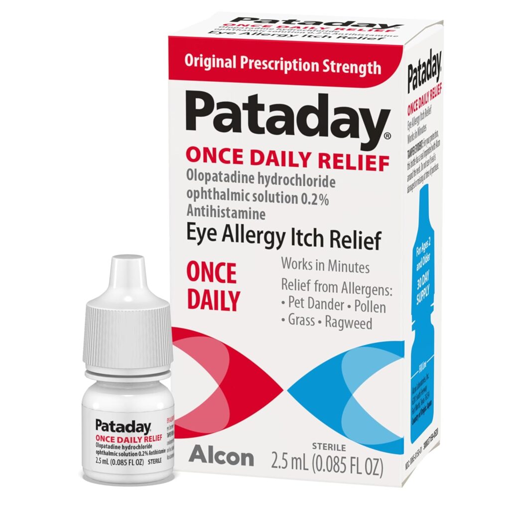 Pataday dosage Once Daily allergy itch relief 0.2
