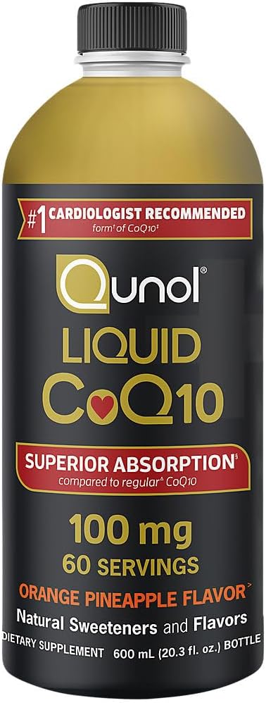 Qunol Liquid CoQ10 in Coenzyme Q10 Dosage 