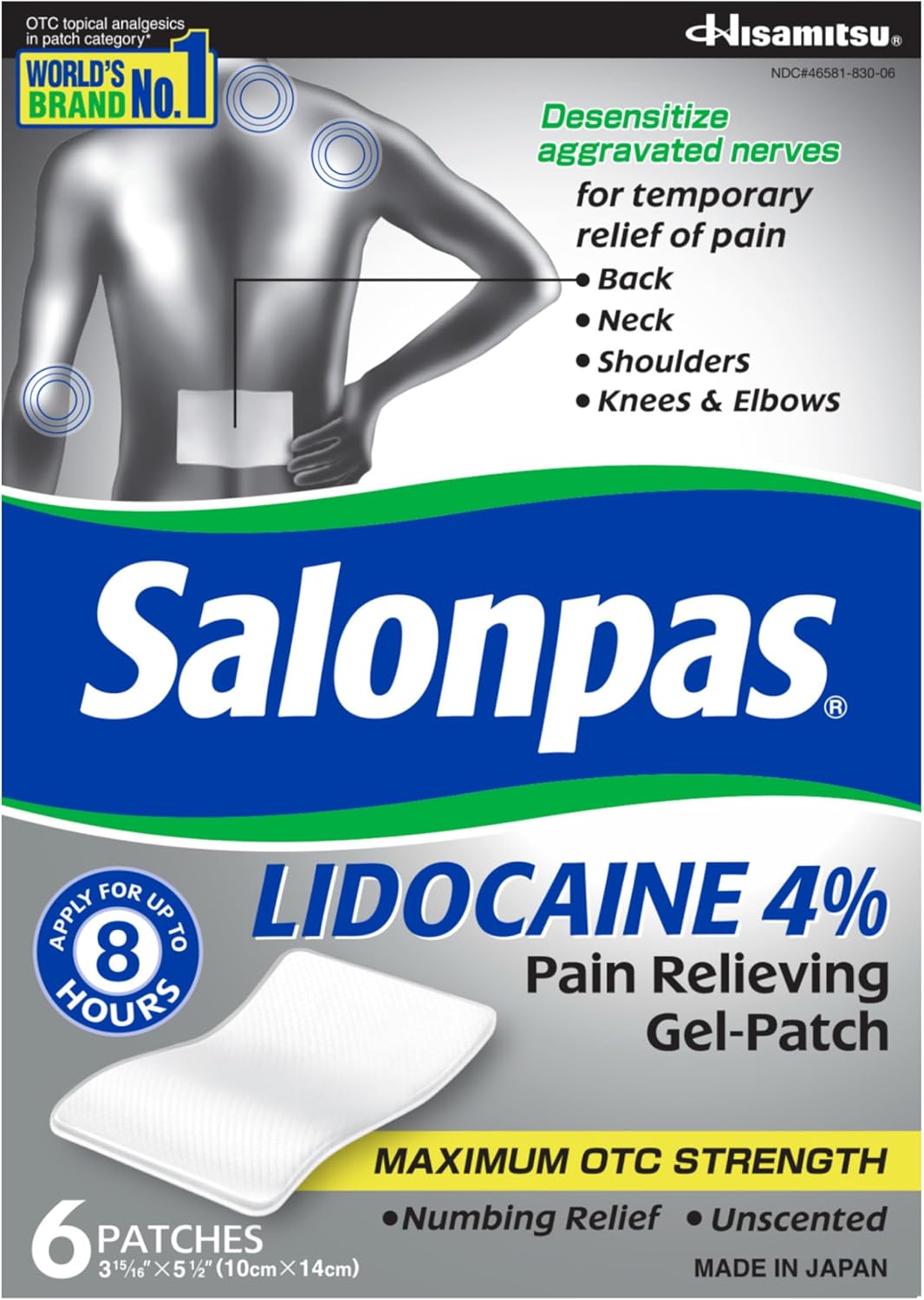 Salonpas Lidocaine 4% in Salonpas Dosage Guide in Advil vs Aleve