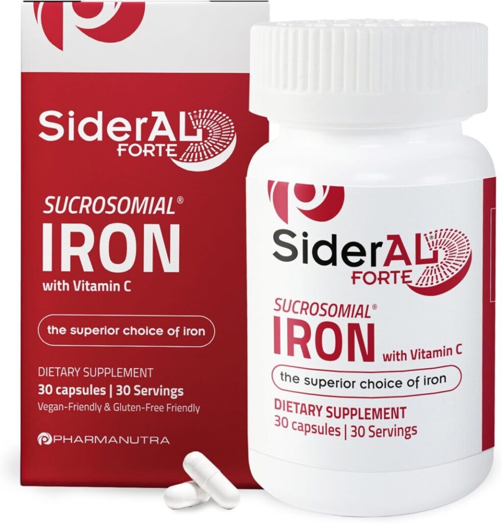sideral-forte-iron-sucrosomial-advanced-absorption for Elemental Iron dosage