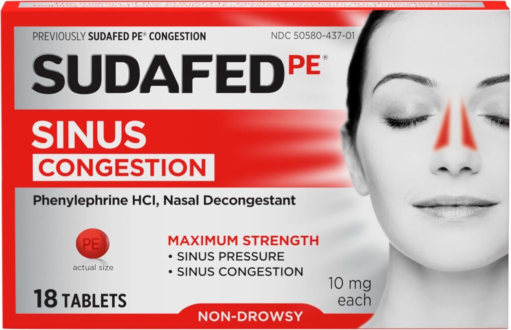 Sudafed origina e sudafed pe Medication Dosage Guides