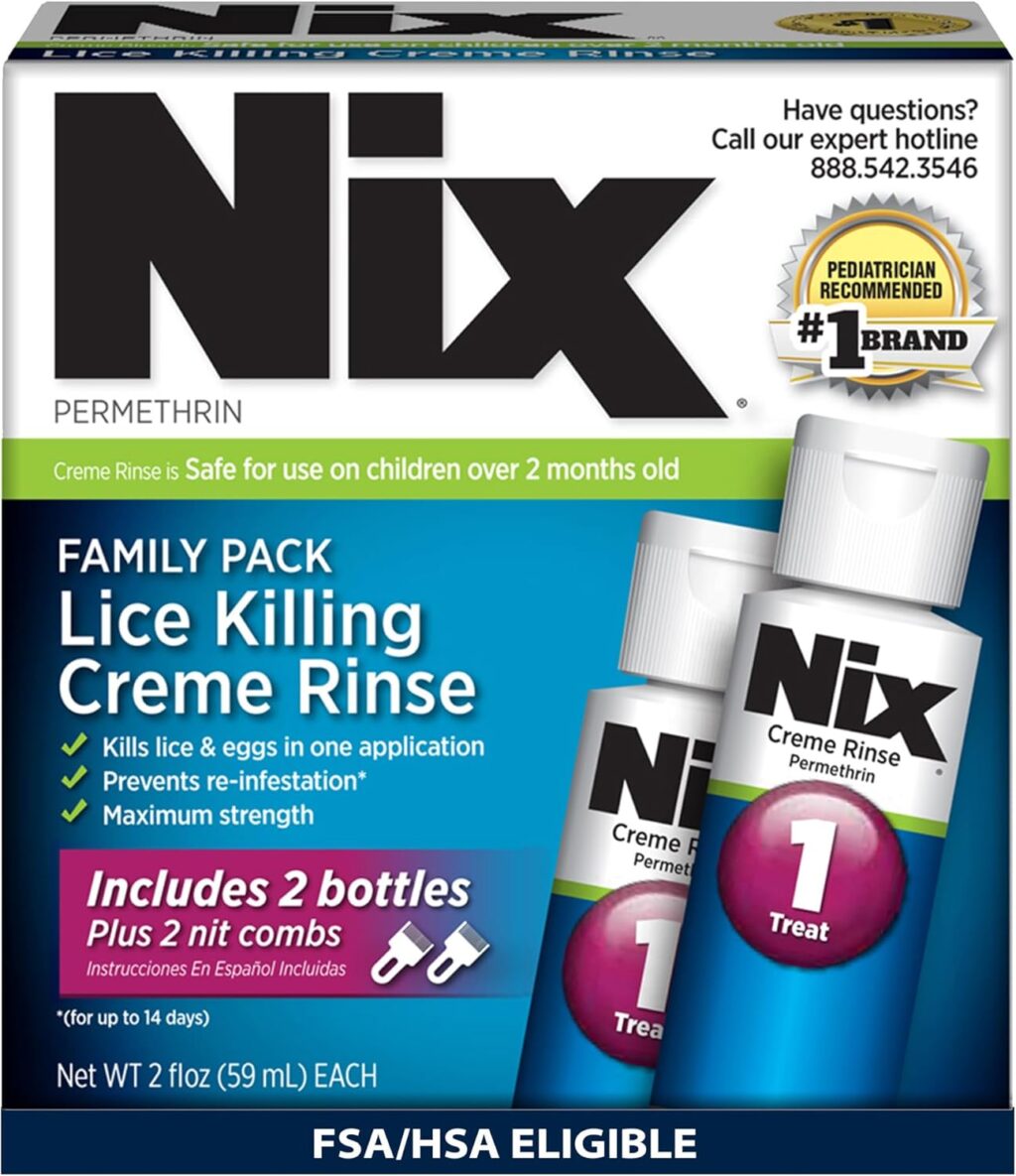 Nix Lice Family Pack Permethrin
