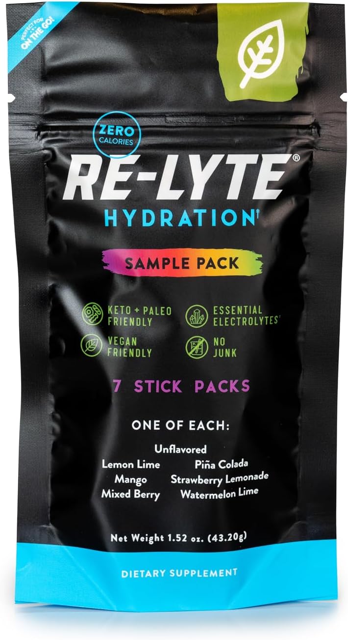 REDMOND Re-Lyte Hydration - Electrolytes and Blood Pressure support